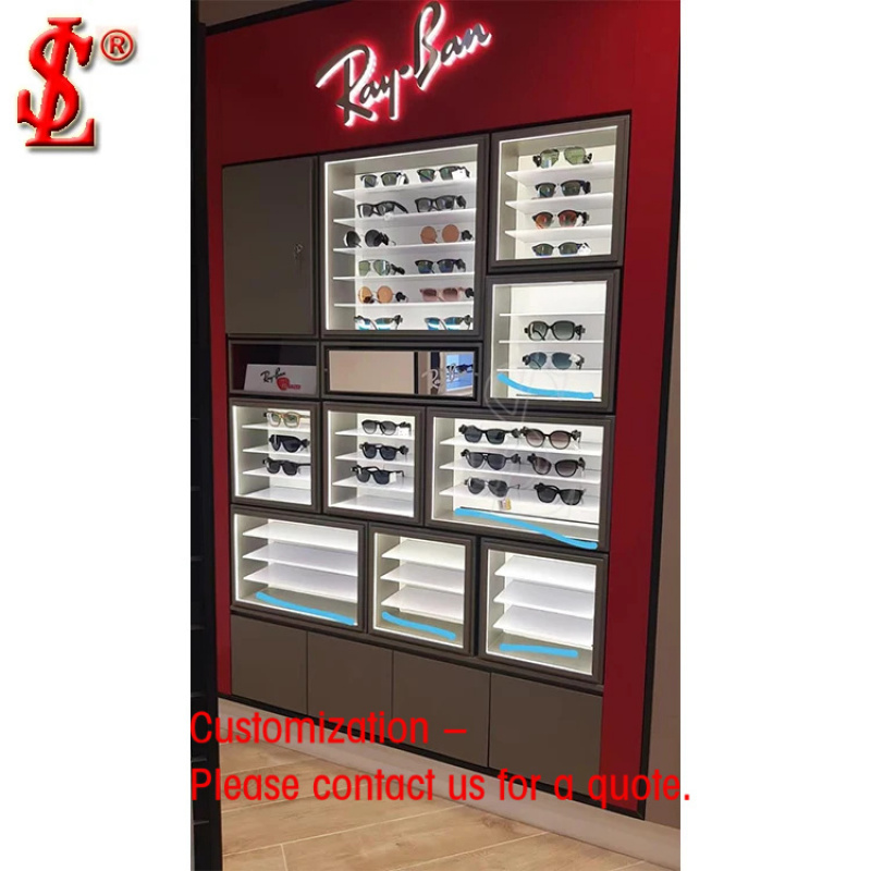 Interior Design Retail - custom.Fashion Retail Sunglasses Wall Display with