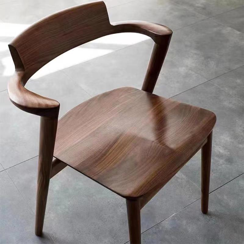 Interior Design Of Cafe - Wooden Dining Chair Nordic Living Room
