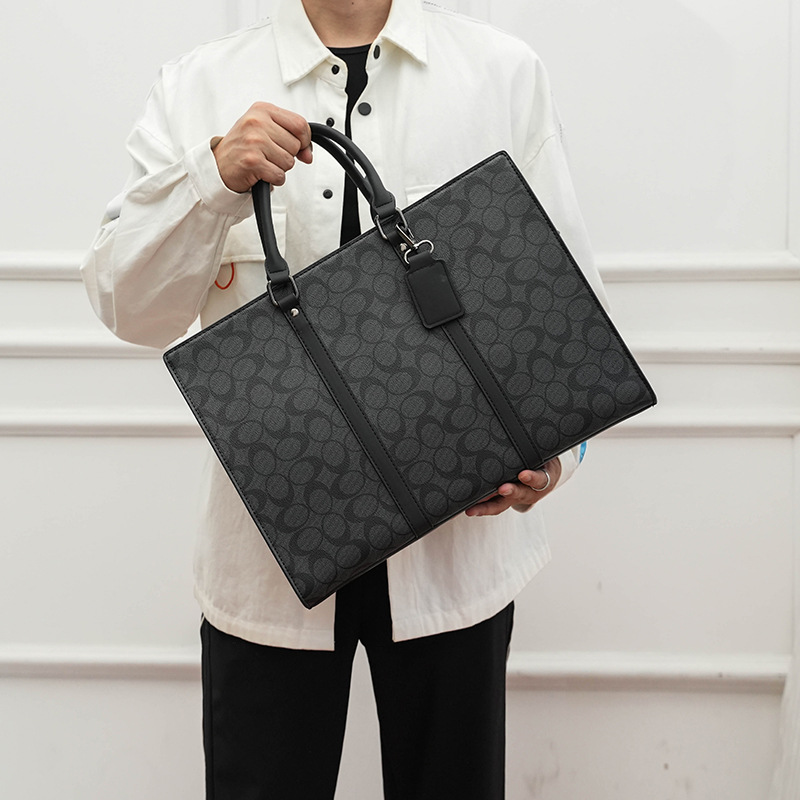 Interior Design Portfolio - Men's Briefcases PVC Bag Executives Designer