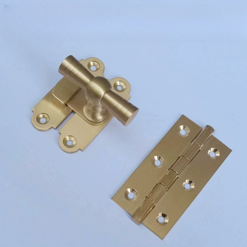 Antique Brass Cat Door Latch V - Antique Brass Hook recension och pris