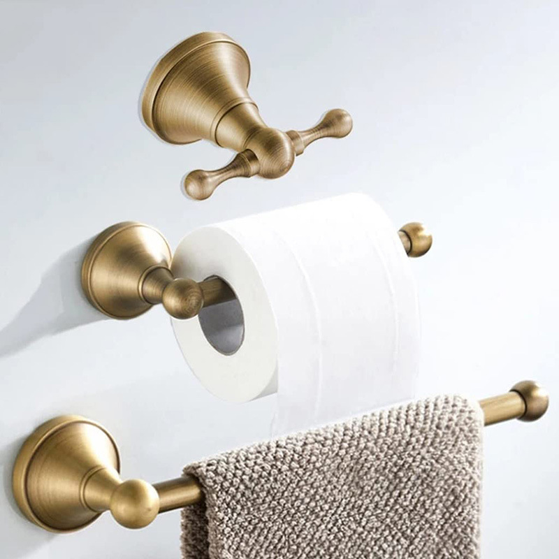 Bathroom Accessories Antique B - Antique Brass Hook recension och pris