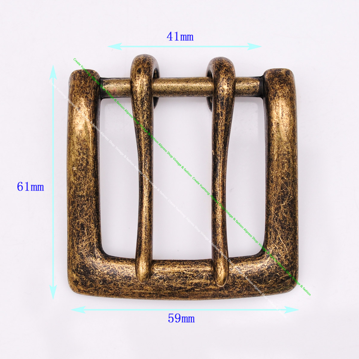 Men Antique Brass Double Pin T - Antique Brass Hook recension och pris