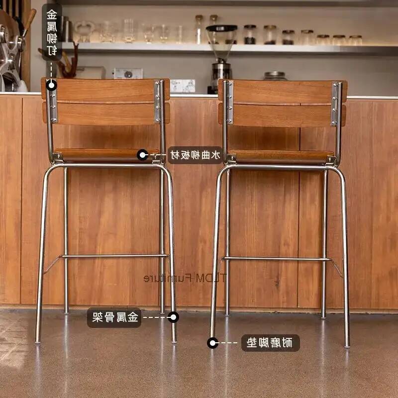 Dining Chairs Wooden Interior  - Interior Design Of Cafe recension och pris