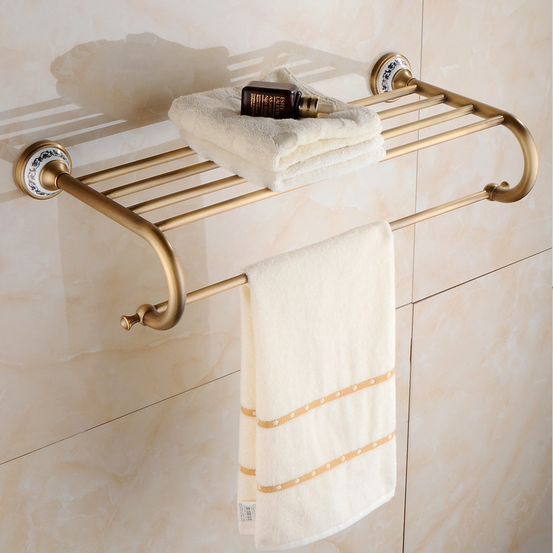 Brass Bathroom Accessories Bat - Antique Brass Hook recension och pris