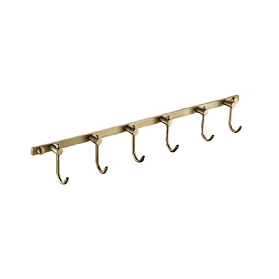 Brass Hook Rack, Bathroom Towe - Antique Brass Hook recension och pris