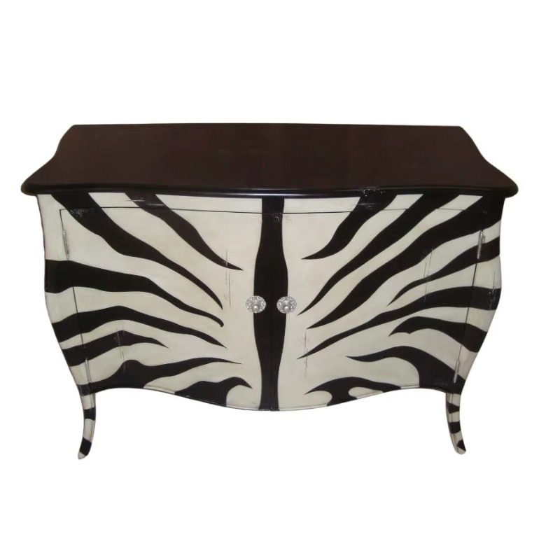 Black and White Zebra Painted  - Interior Design Monochrome recension och pris