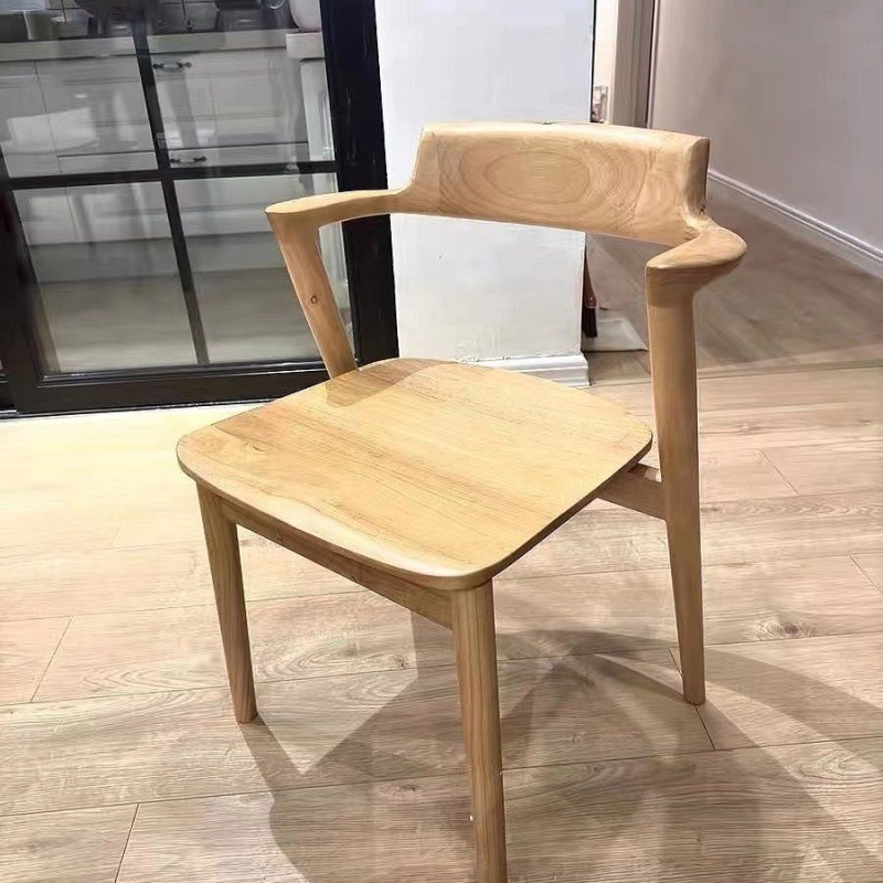 Wooden Dining Chair Nordic Liv - Interior Design Of Cafe recension och pris