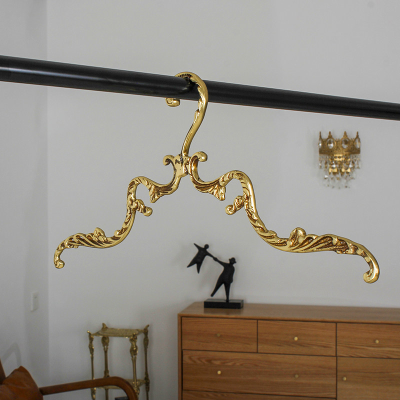 Vintage Brass Coat Hanger Prem - Antique Brass Hook recension och pris