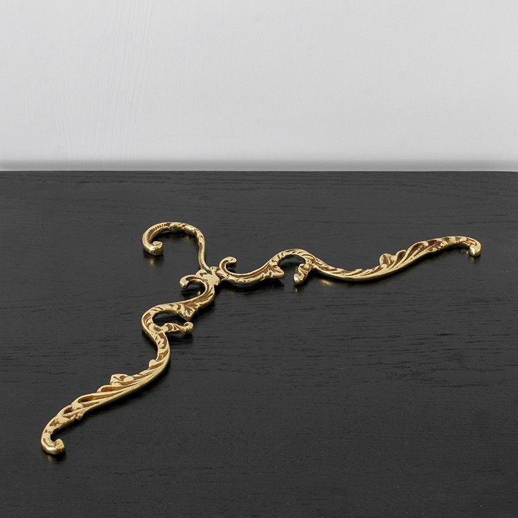 Vintage Brass Coat Hanger Prem - Antique Brass Hook recension och pris