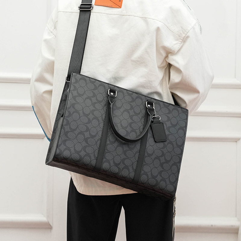 Men's Briefcases PVC Bag Execu - Interior Design Portfolio recension och pris