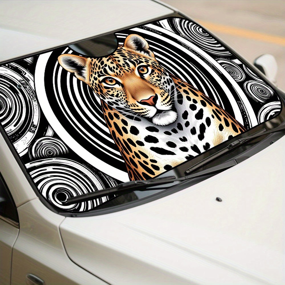 1pc, Leopard Abstract Monochro - Interior Design Monochrome recension och pris