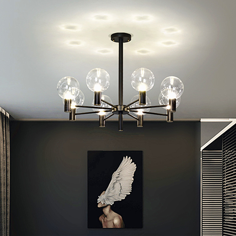 Luxury glass ball chandelier s - Interior Design Of Cafe recension och pris