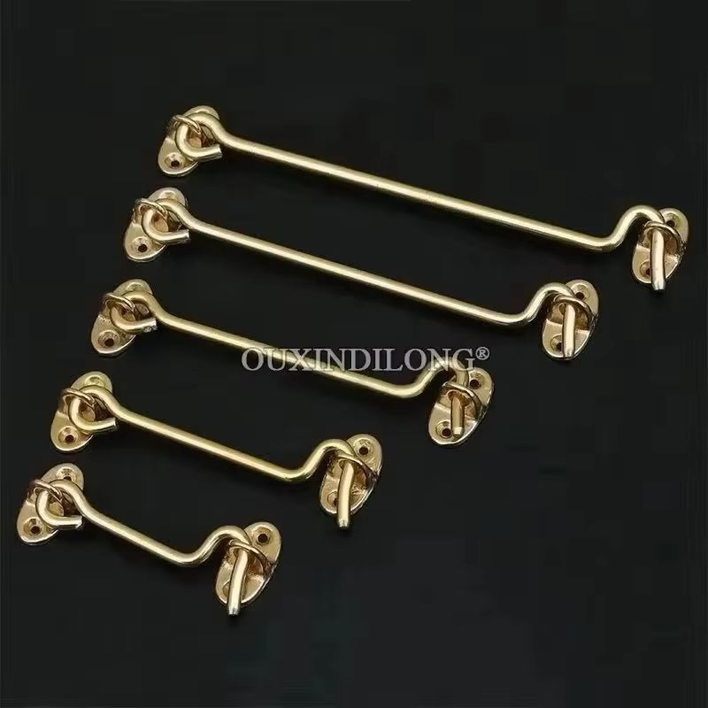 Retro 8PCS Solid Brass Antique - Antique Brass Hook recension och pris