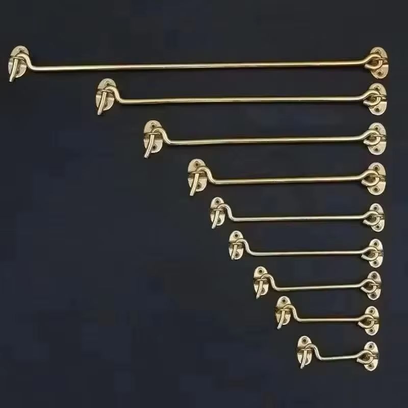Retro 8PCS Solid Brass Antique - Antique Brass Hook recension och pris