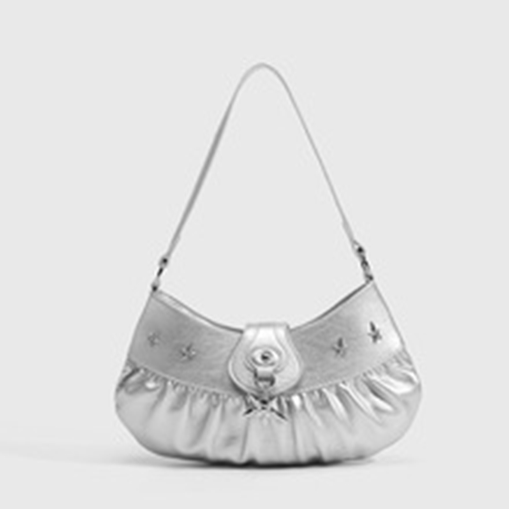 Monochrome Pleated Shoulder Ba - Interior Design Monochrome recension och pris