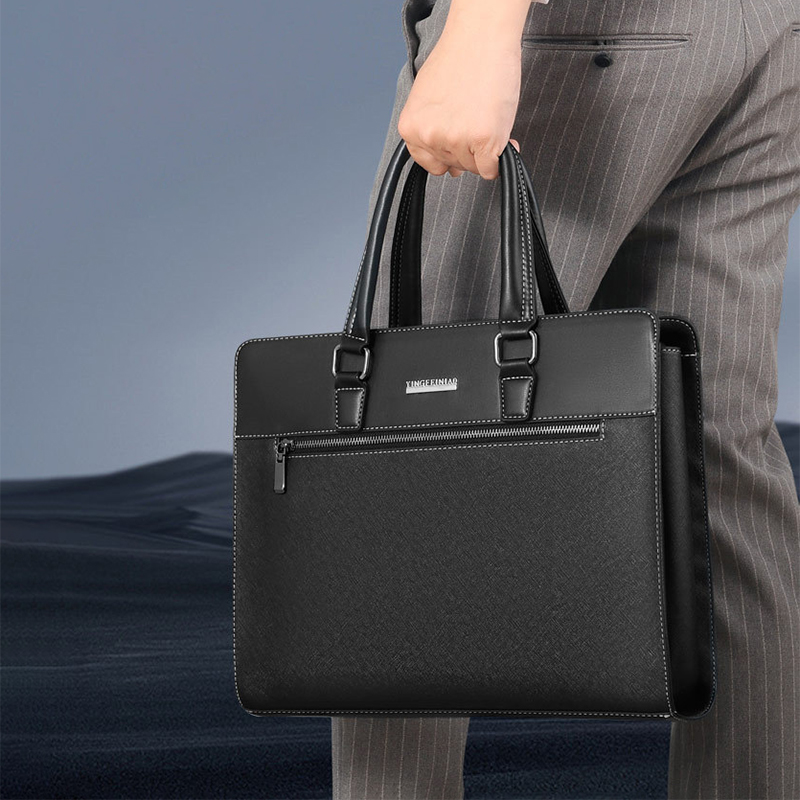 Men's PVC Briefcase Bag Laptop - Interior Design Portfolio recension och pris