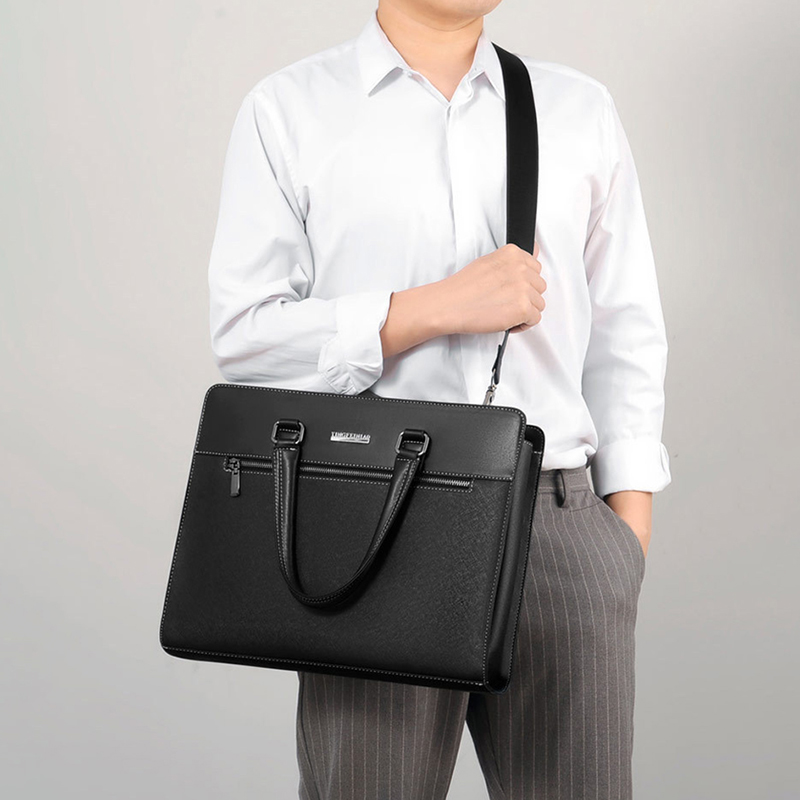 Men's PVC Briefcase Bag Laptop - Interior Design Portfolio recension och pris