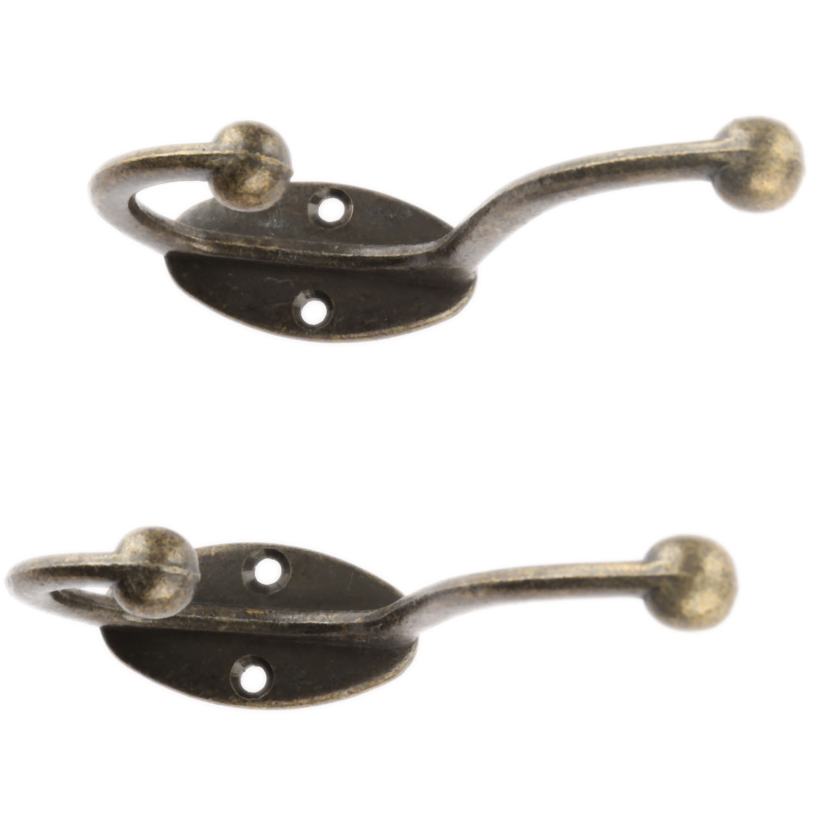 2Pcs Kitchen Bathroom Vintage  - Antique Brass Hook recension och pris