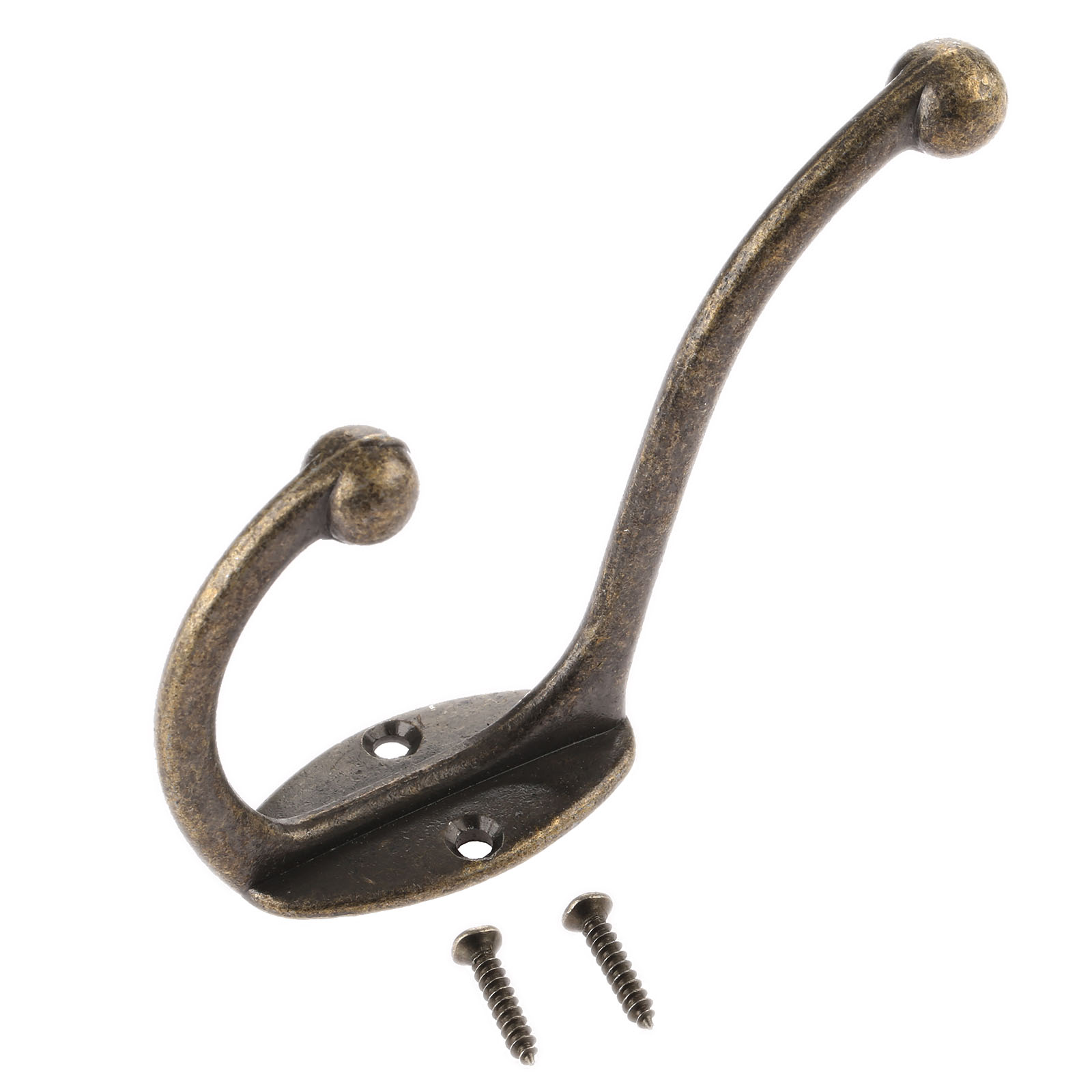 2Pcs Kitchen Bathroom Vintage  - Antique Brass Hook recension och pris