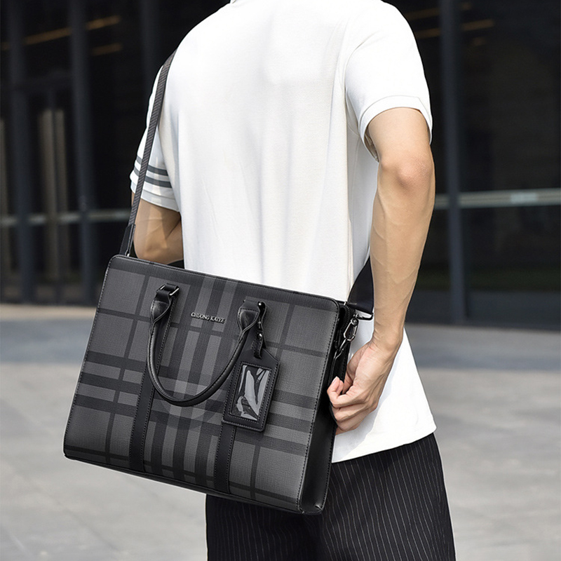 Men's Briefcases PVC Large Cap - Interior Design Portfolio recension och pris