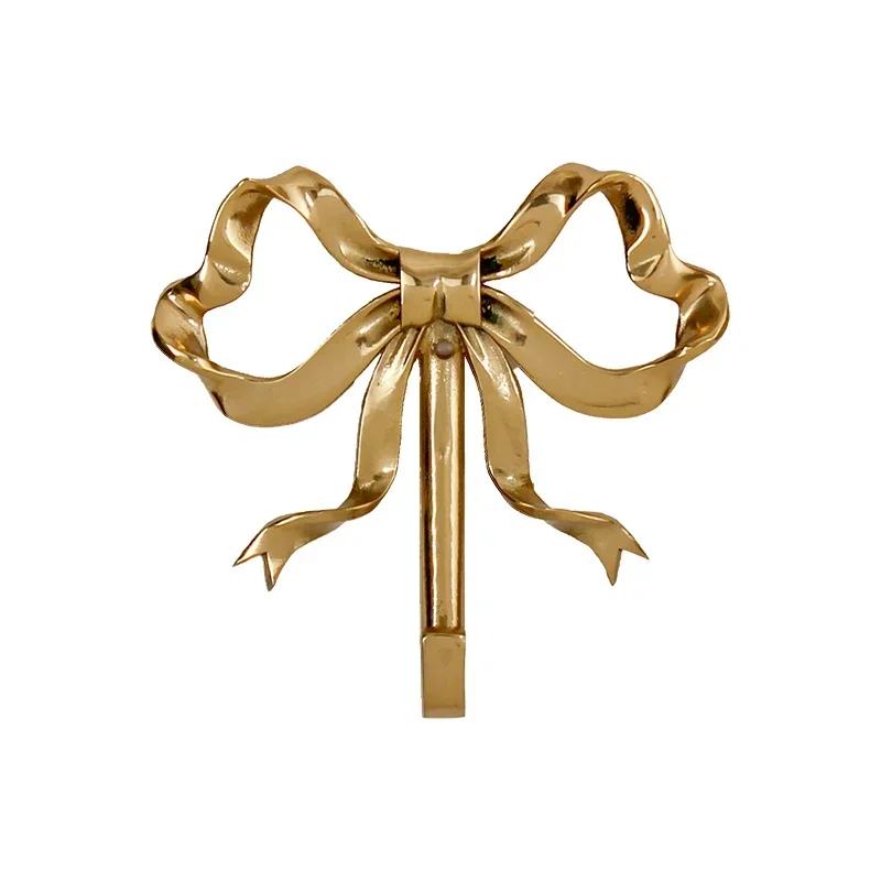 Luxury Solid Brass Bow Shape W - Antique Brass Hook recension och pris