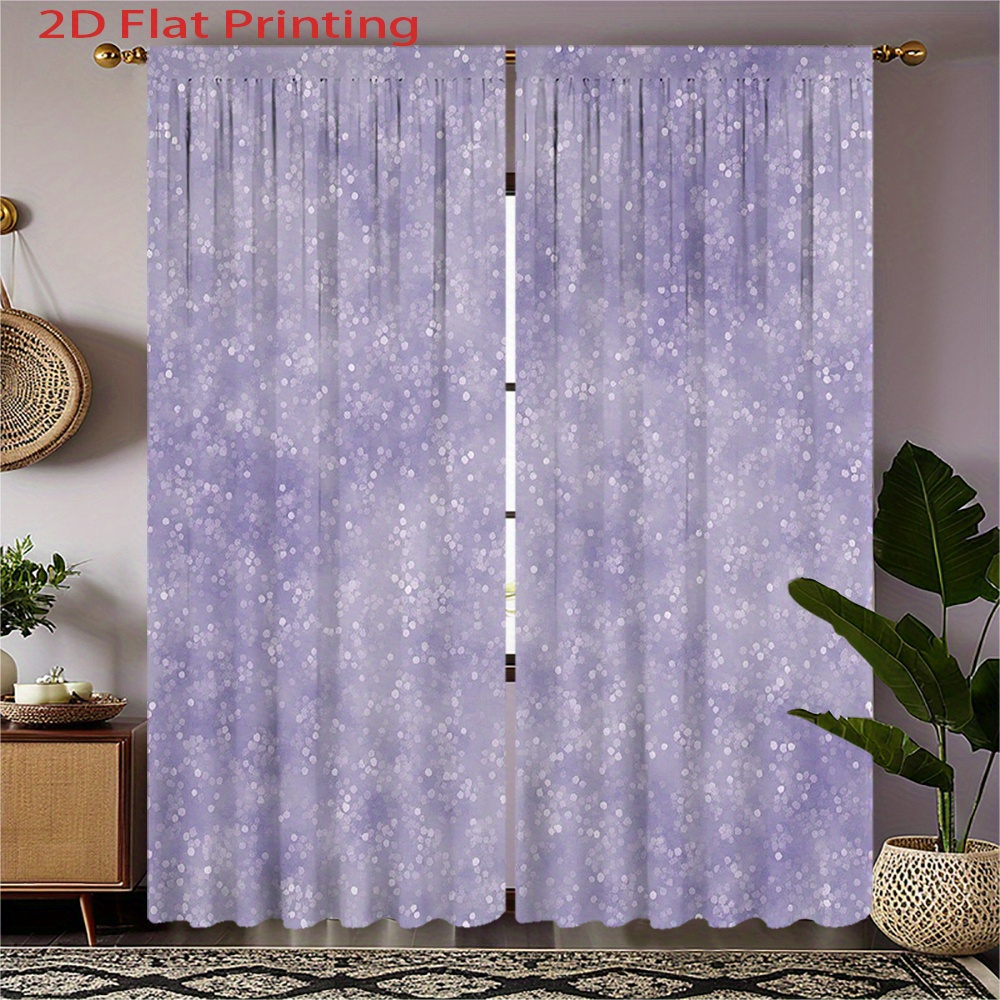 Purple Sparkle Curtains Window - Interior Design Of Cafe recension och pris