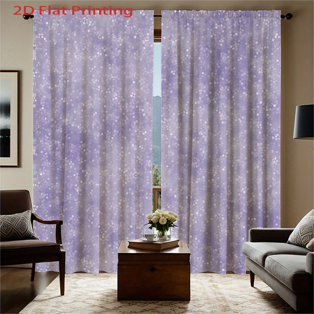Purple Sparkle Curtains Window - Interior Design Of Cafe recension och pris