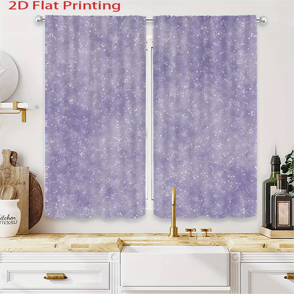 Purple Sparkle Curtains Window - Interior Design Of Cafe recension och pris