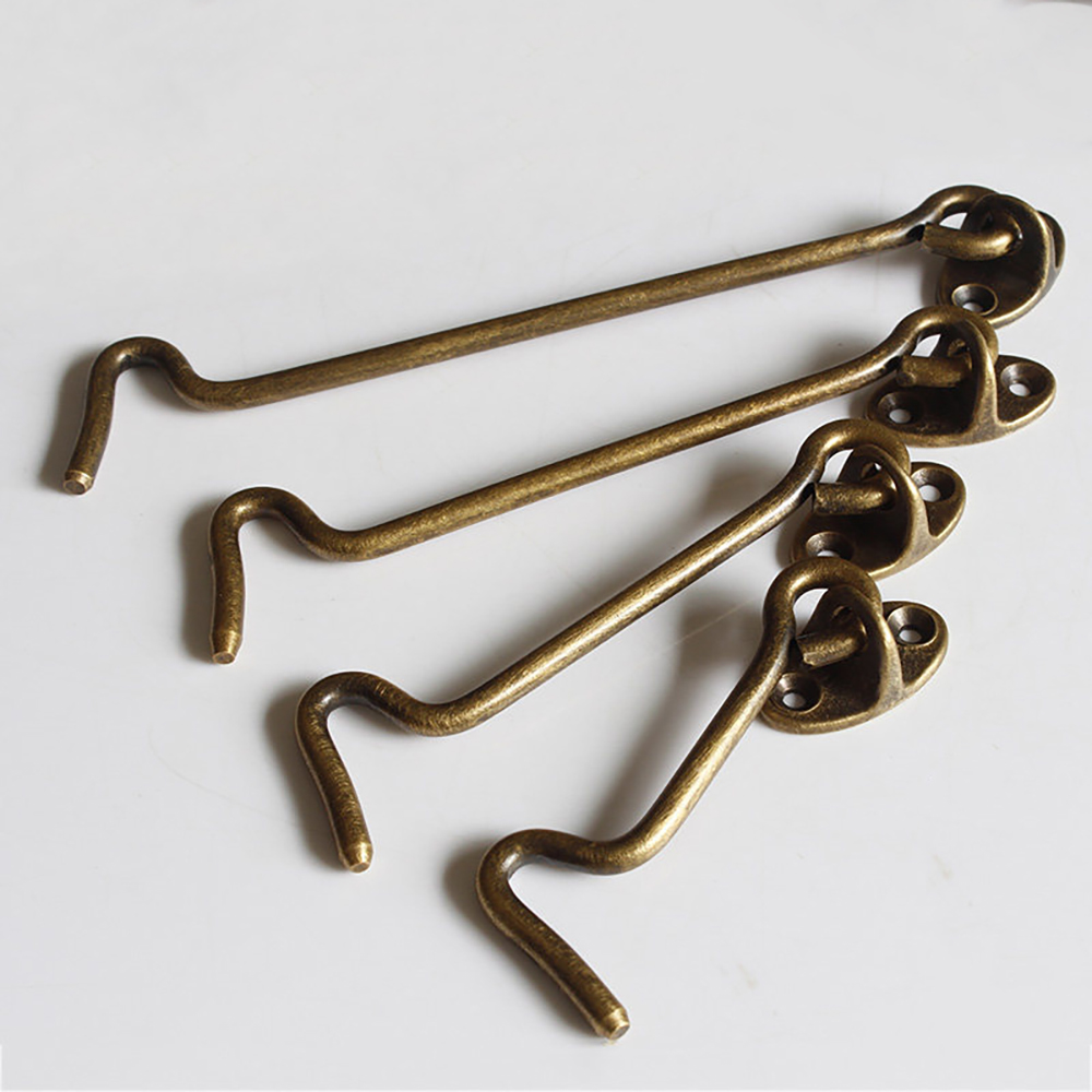 Brass Antique Window Hook Eye  - Antique Brass Hook recension och pris
