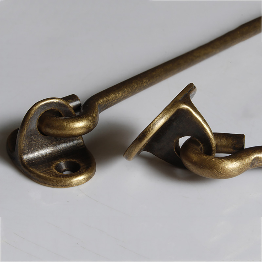 Brass Antique Window Hook Eye  - Antique Brass Hook recension och pris