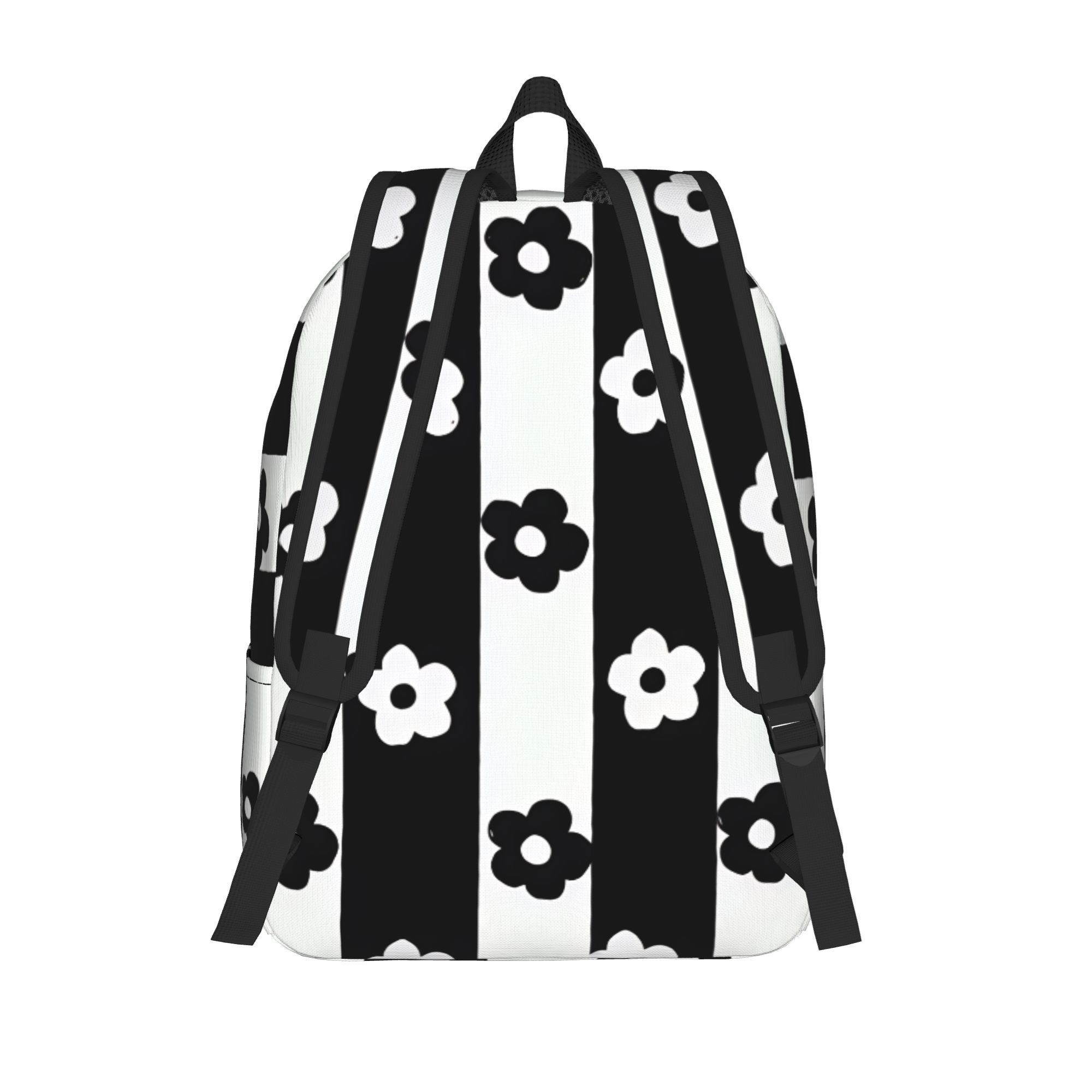 Monochrome Daisy Stripes Backp - Interior Design Monochrome recension och pris